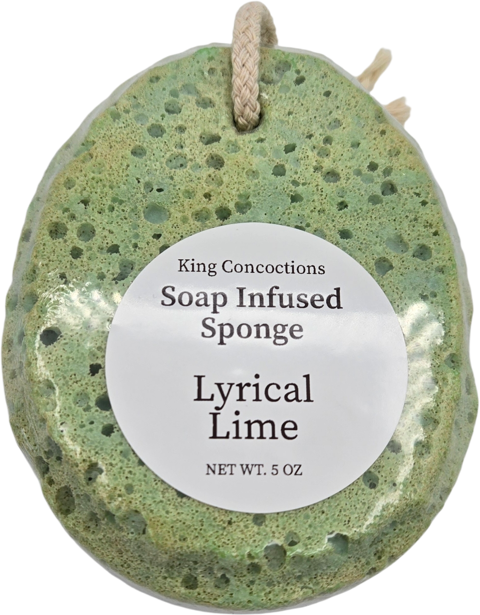 Soap Infused Bath Sponge (5 oz)